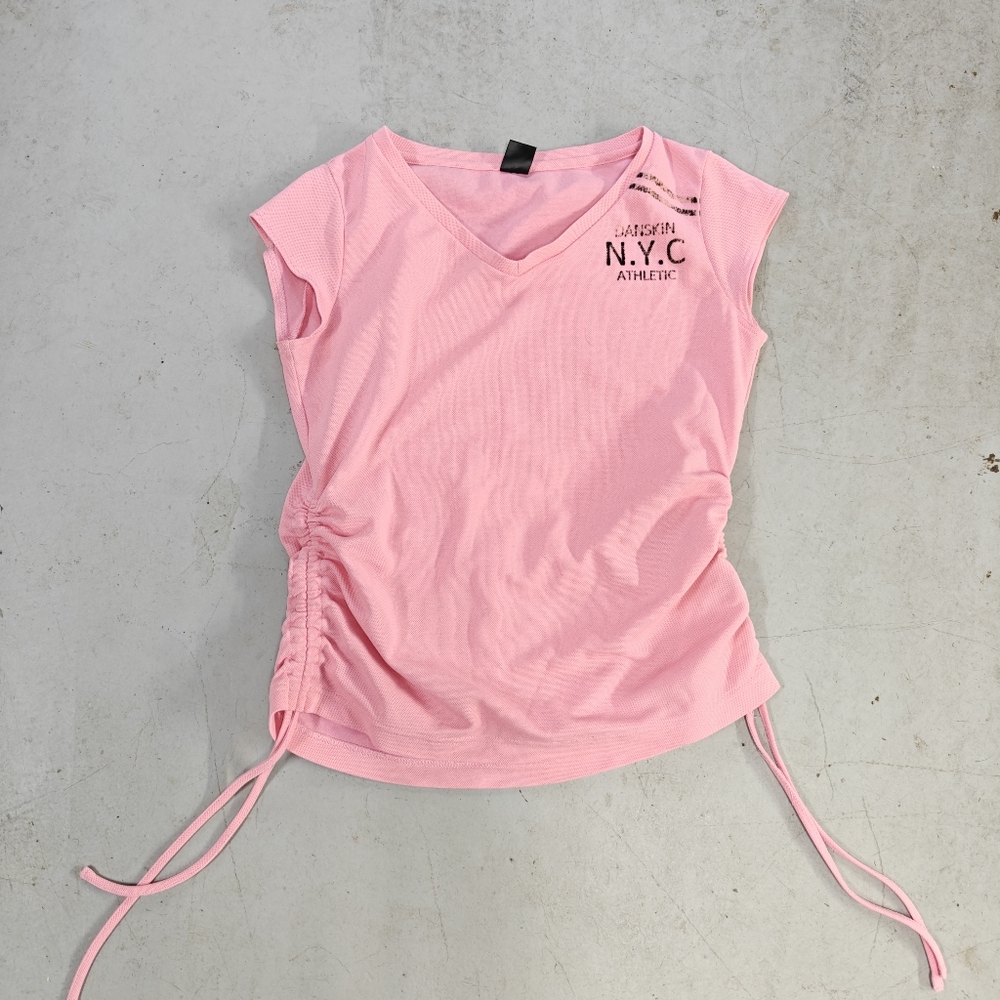 Danskin Mesh Pink Top